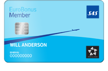 SAS EuroBonus kort